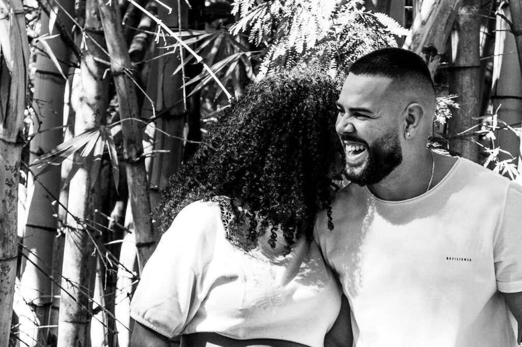 Couple Laughing Portrait